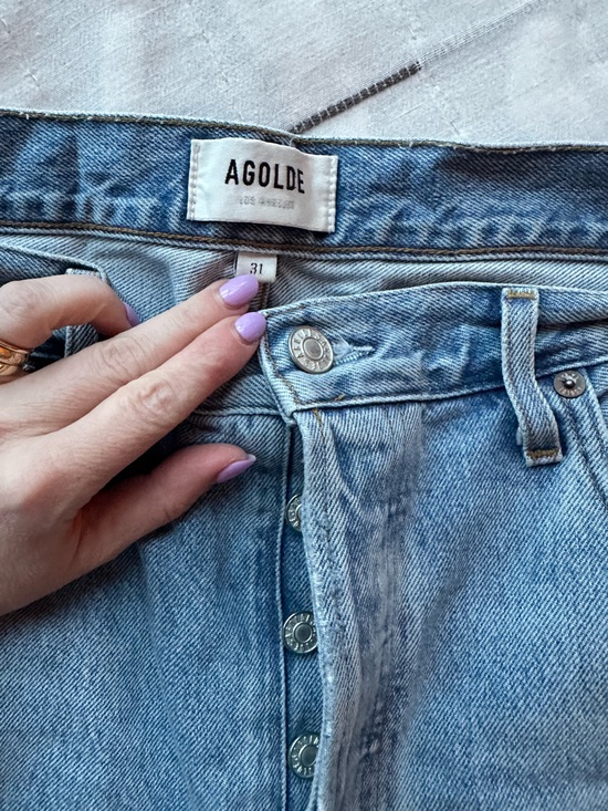 Agolde Denim - Agolde 90s Pinch Waist High-Rise Straight Jeans